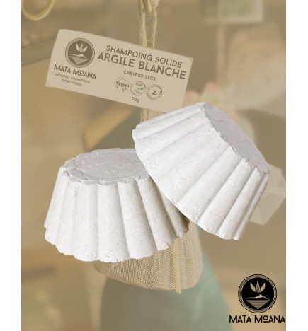 Shampoing Solide ARGILE BLANCHE