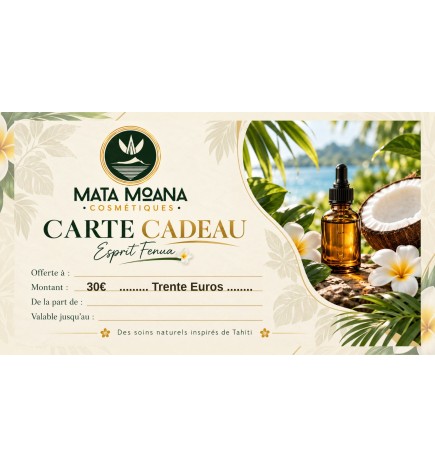 Carte Cadeau 30€
